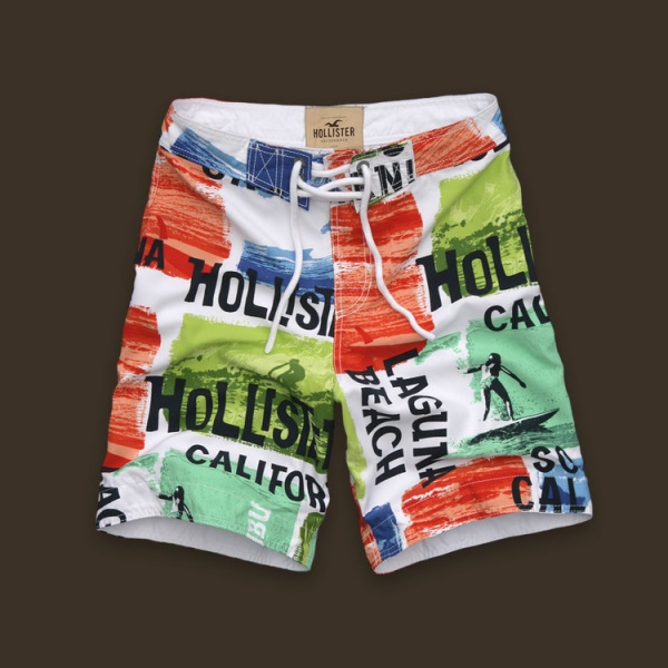 Hollister Hombres Nado Playa Cortos HCO3650